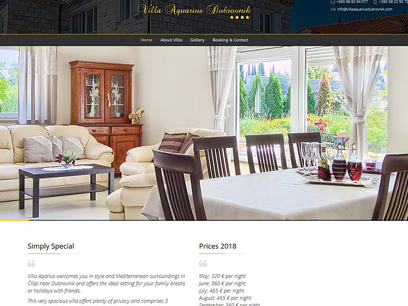 Villa Aqarius Dubrovnik